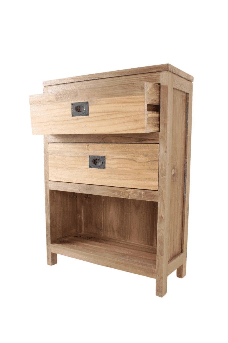 teak toiletkastje