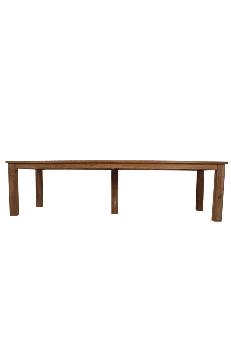 teak houten grote tuintafel