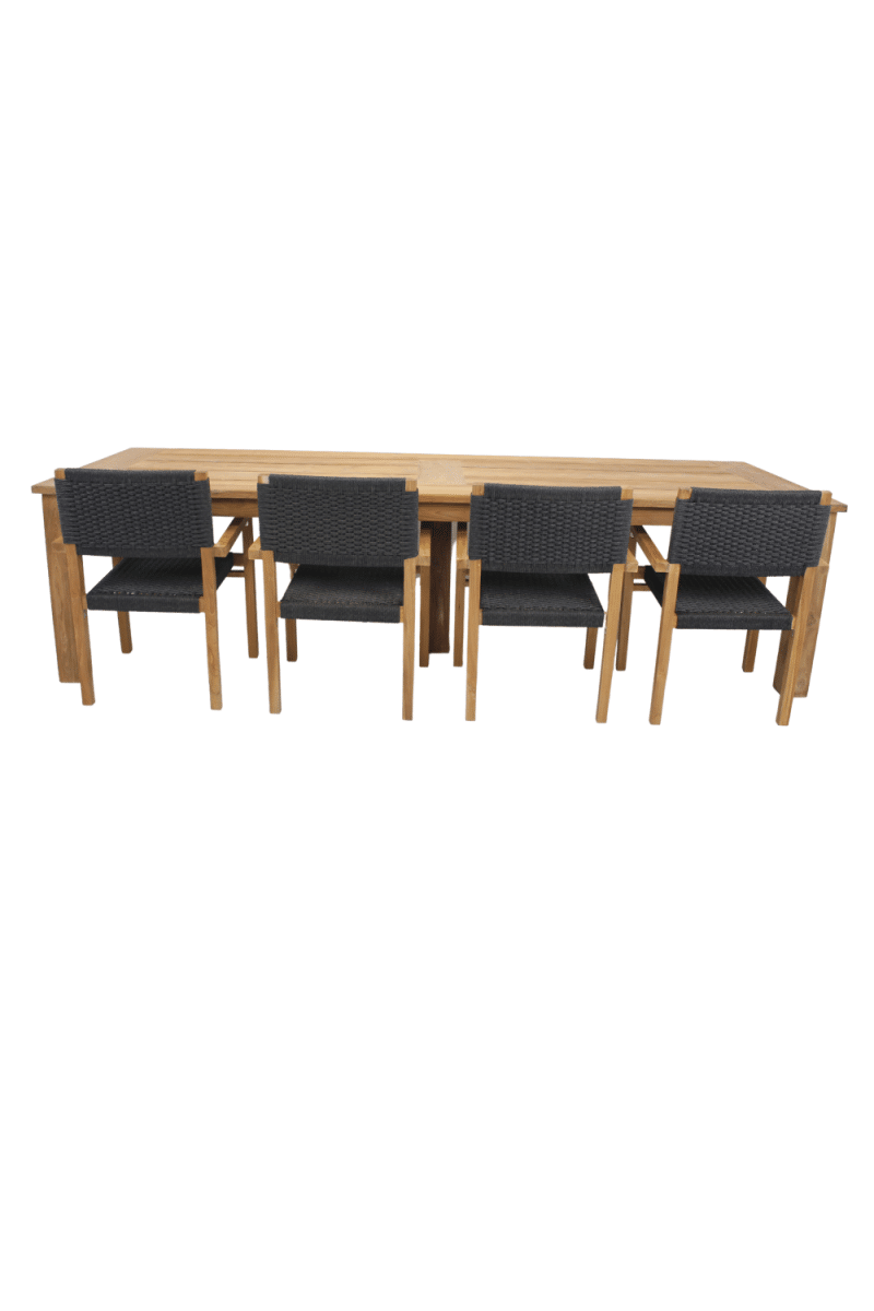 Tuintafel teak hout 3m