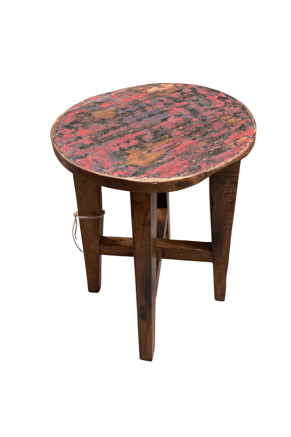 Boten houten krukje 35x46 cm Boten houten krukje 35x46 cm