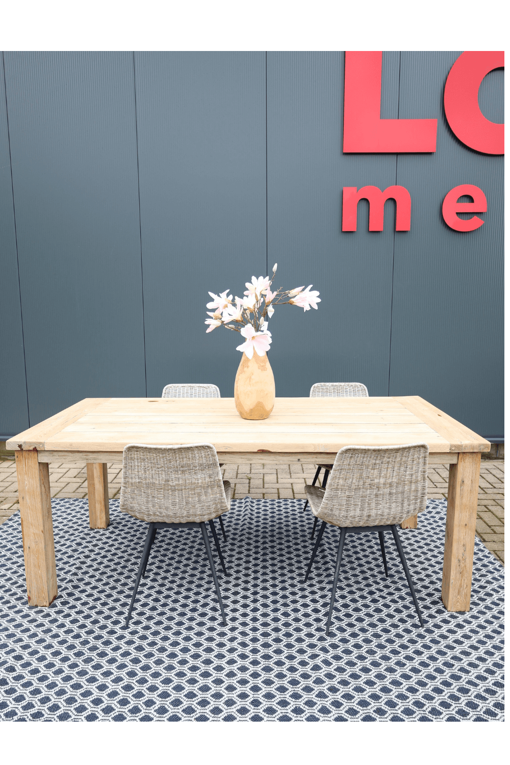 houten tuintafel