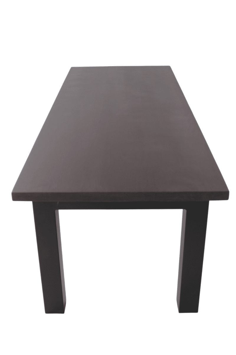 Donker Eiken Eettafel 230x90x77 Cm 3