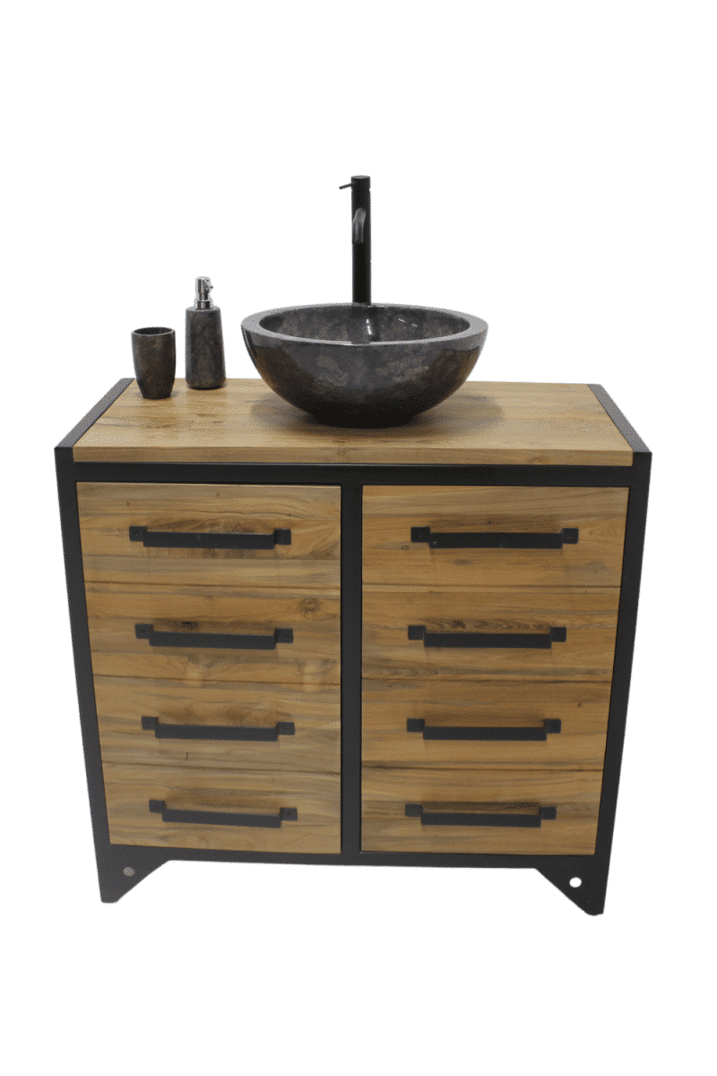 Industriele kast / dressoir badkamerkast