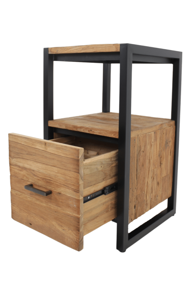 Nachtkastje Lade Onder Erosie 40x40x70 3