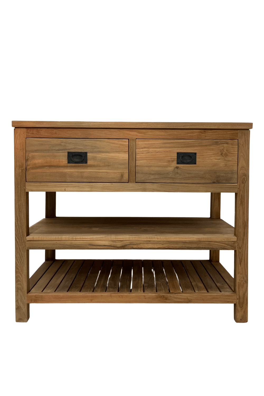 teak houten badkamer meubel