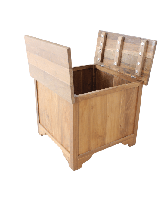 Teakhoutenkist 80x80x70 2
