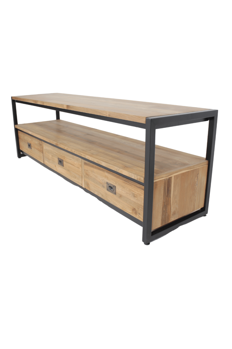 teakhouten tv meubel 170