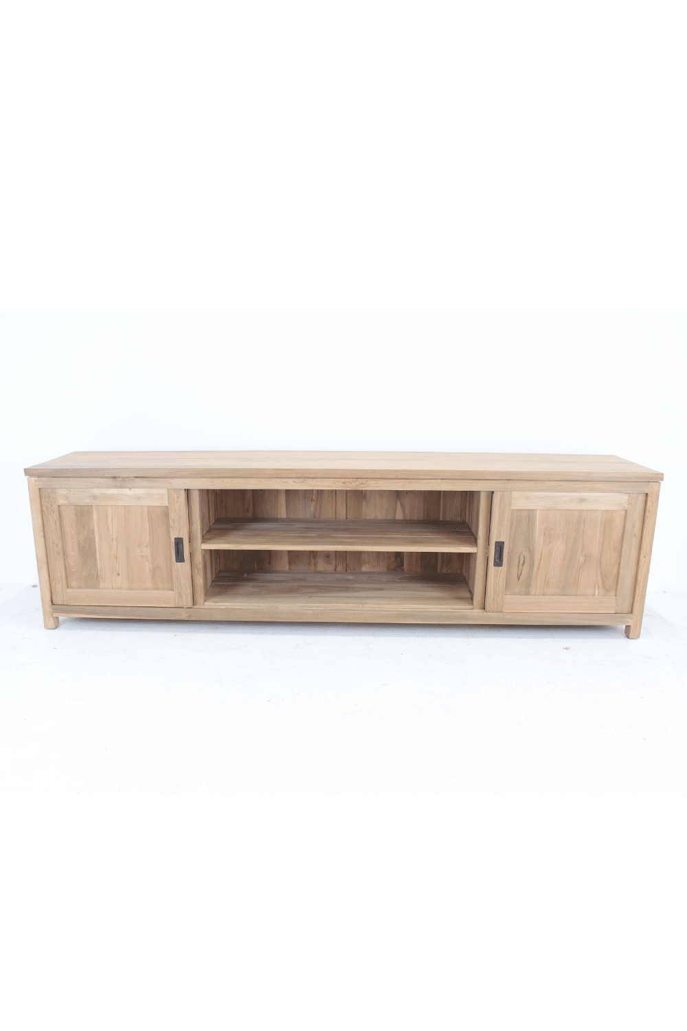 teak tv meubel 220 cm lang