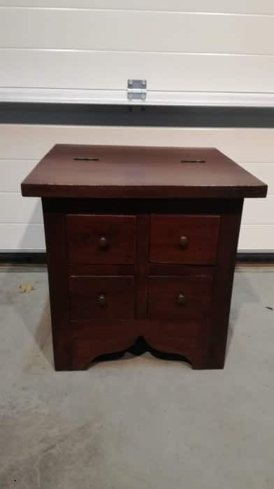 Ctc 50x50xx50 4 Lade En 1 Klep A 135 Stuk Leuk Als Salontafel Of Nachtkastjes Koloniaal 2 Jpg