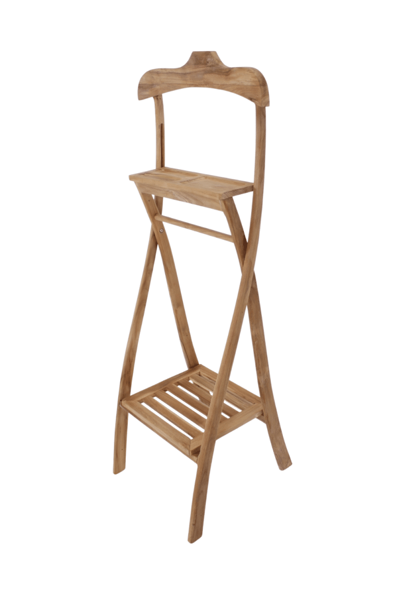 Teak houten opklapbare dressboy