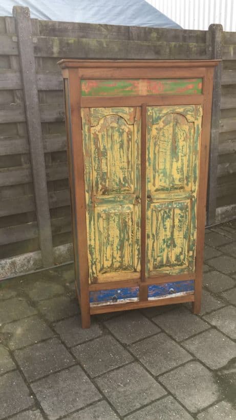 Kast 88x44x165h A 475 Sloophouten Kast Geel 2 1