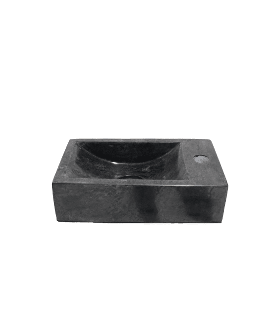 Zwart Wasbakje 36x20x10 5