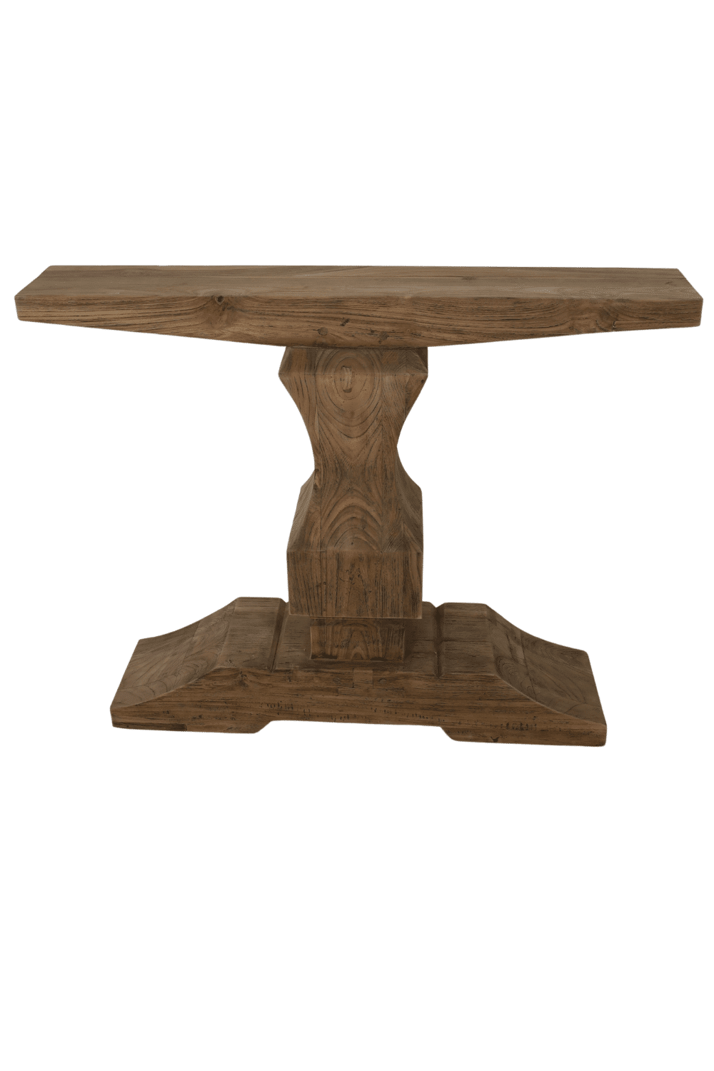 teak houten kasteel poten