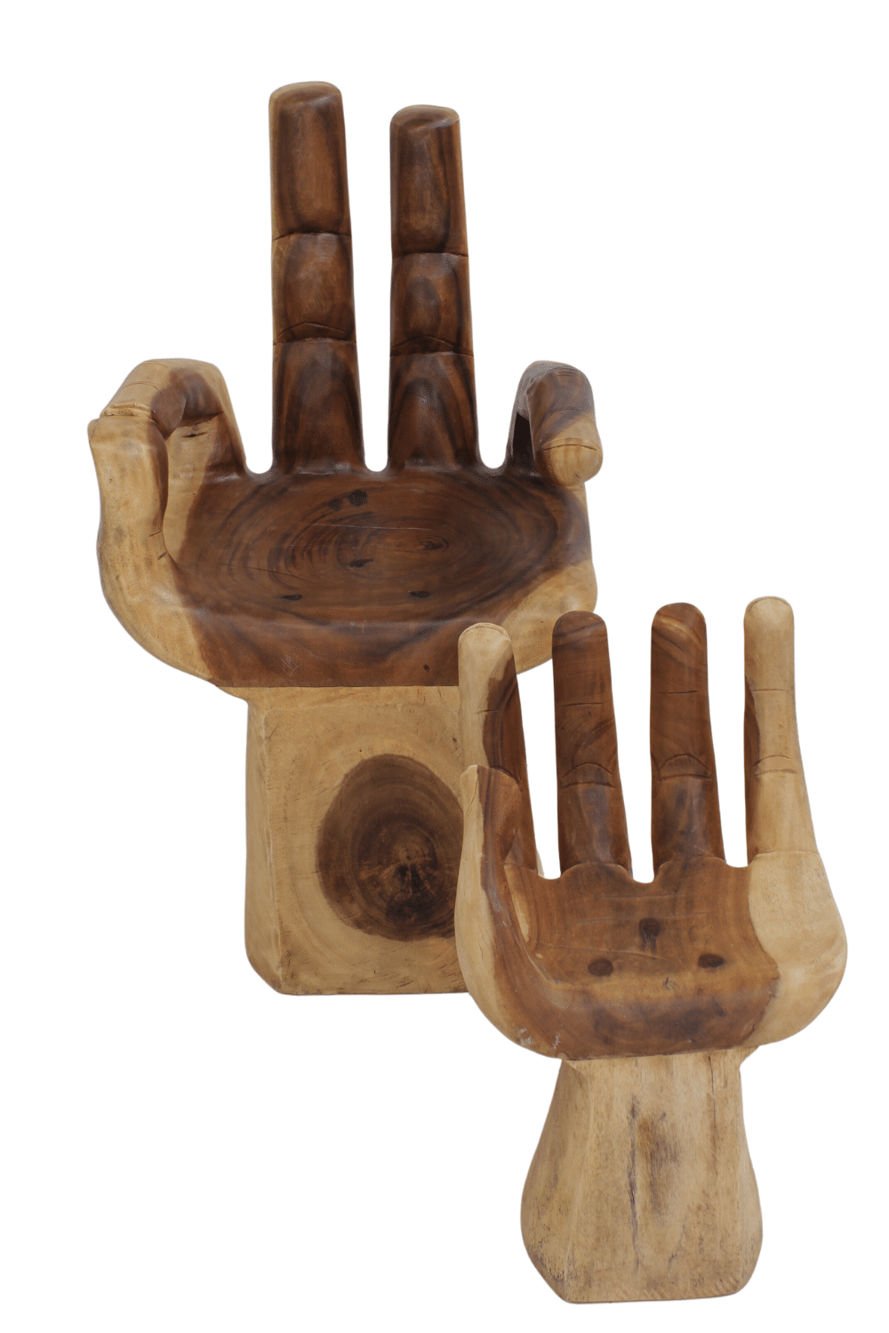 Kinder handstoel van hout