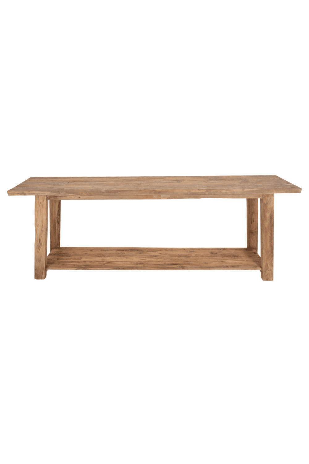 houten side table 240 cm stoer