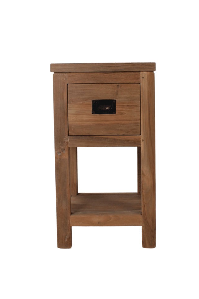 Houten nachtkastje