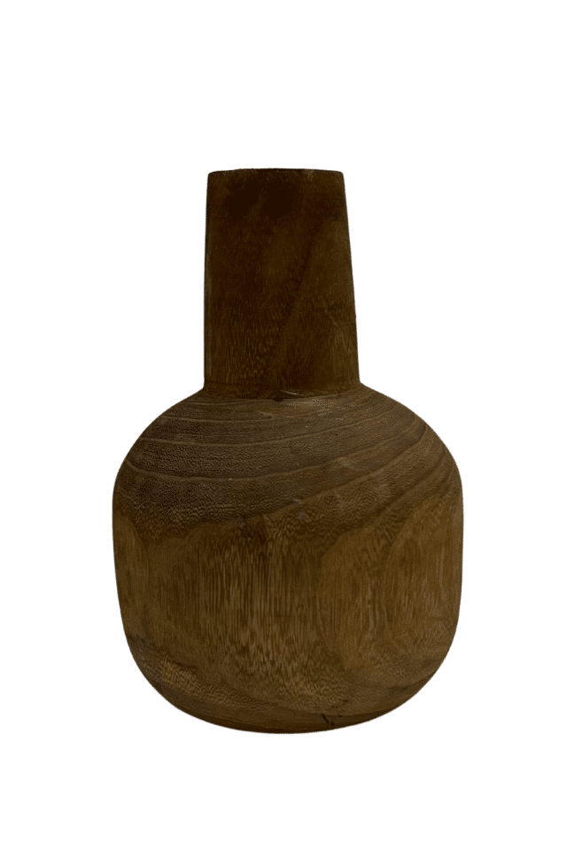 Houten vaas