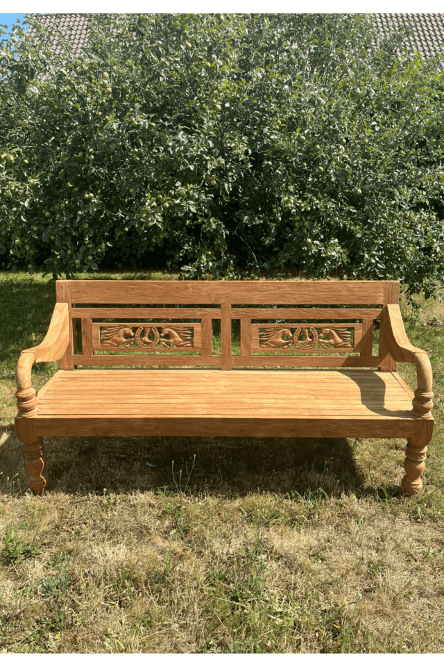 Stationsbank tuin bank lounge paarden tuin bank
