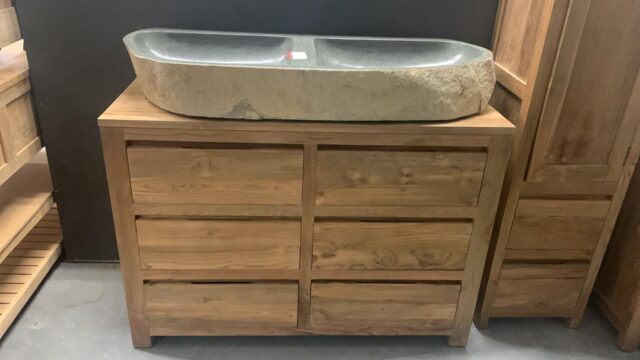teak gl met grote rivierkei