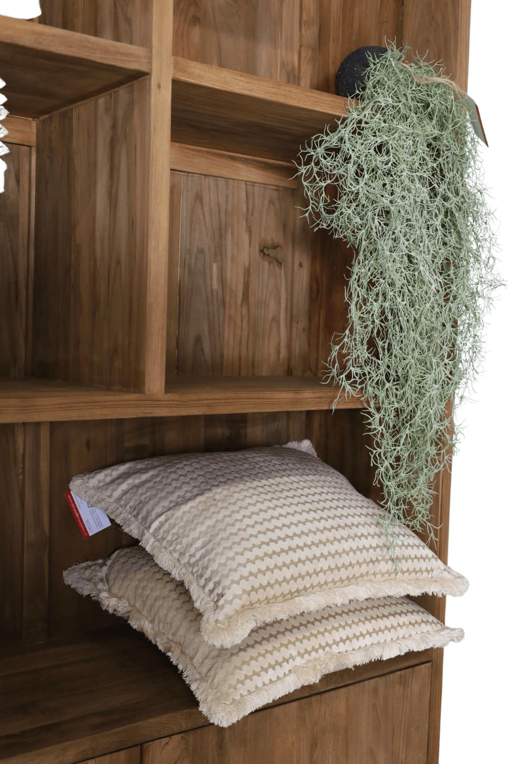 Teak houten vakkenkast 180x40x220 cm Teak houten vakkenkast 180x40x220 cm