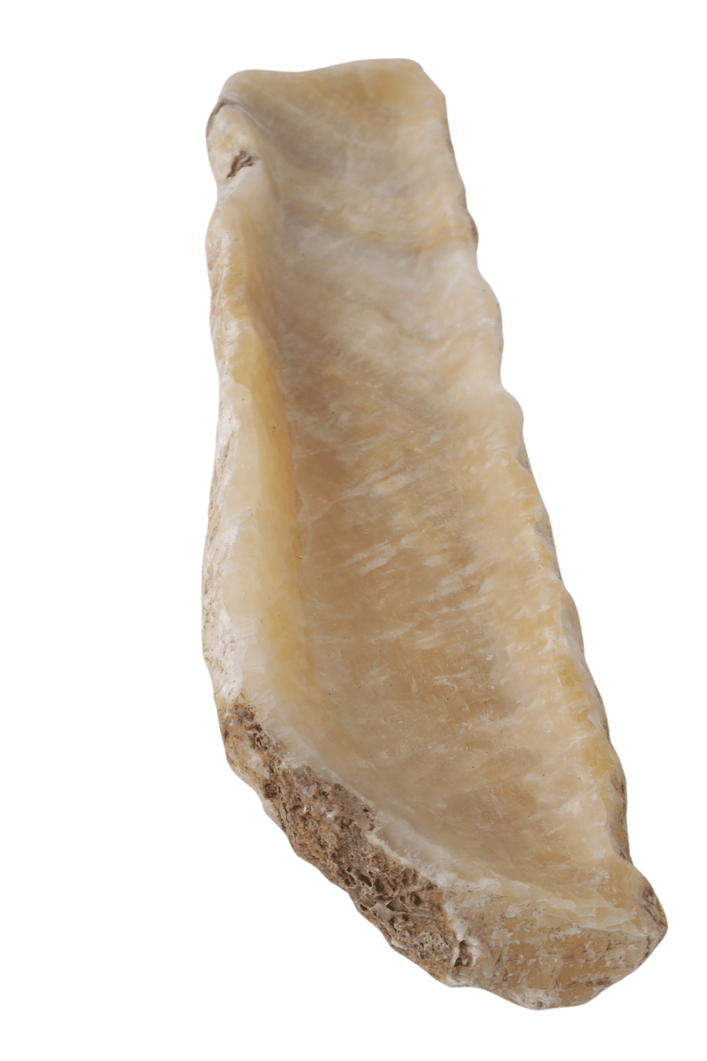 Onyx beige natuurstenen schaal uniek nr1 80x20xcm Onyx beige natuurstenen schaal uniek nr1 80x20xcm