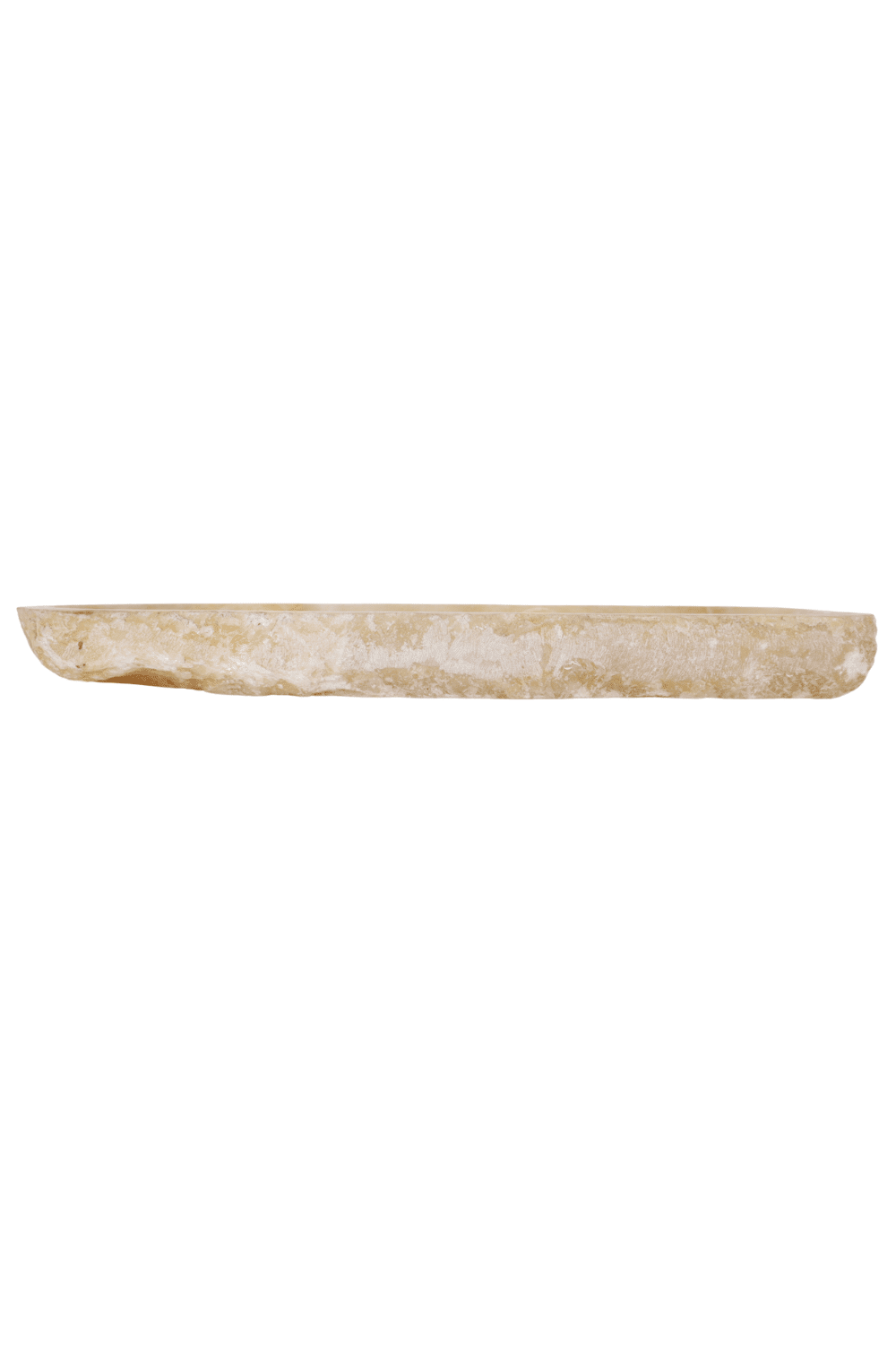 Onix beige natuurstenen schaal uniek Onix beige natuurstenen schaal uniek