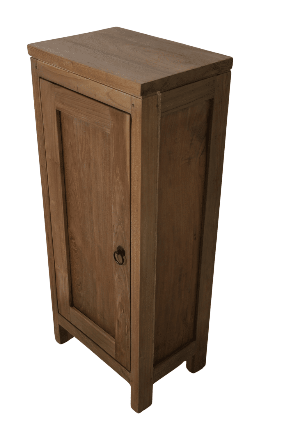 teak houten toiletkastje 25x35x85 cm