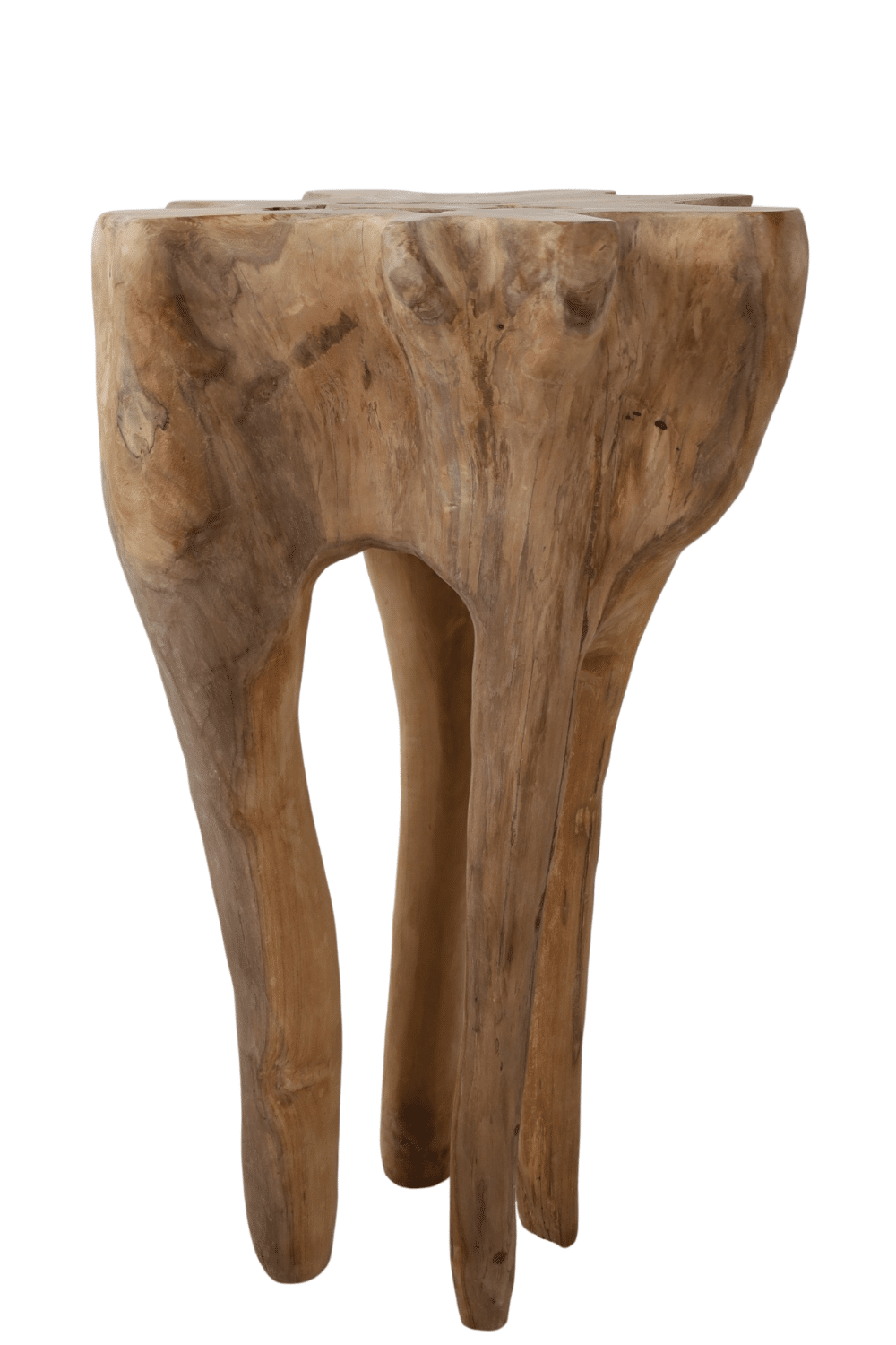 wortel teak pilaar 53z50x90 cm boomstam pilaar