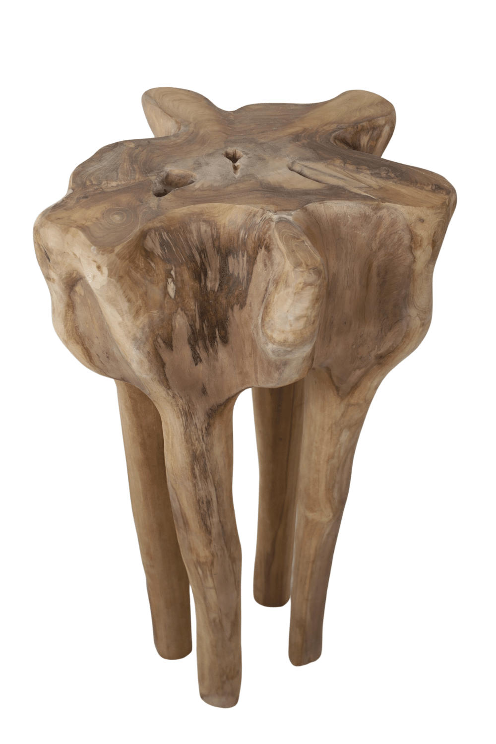 wortel teak pilaar 53z50x90 cm boomstam pilaar