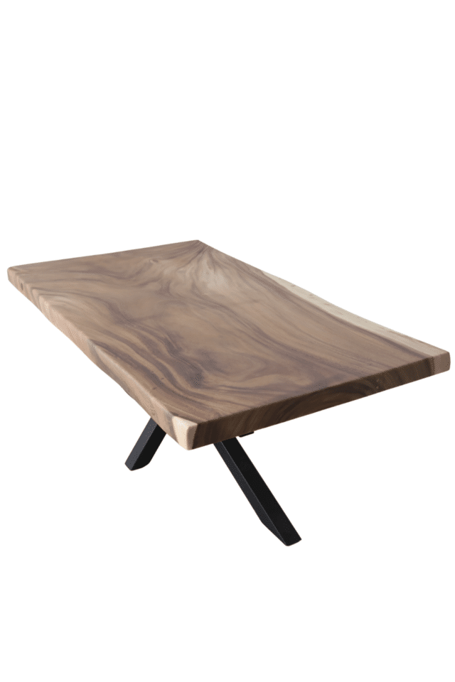 Suar boomstamtafel eettafel 210x110x78 cm