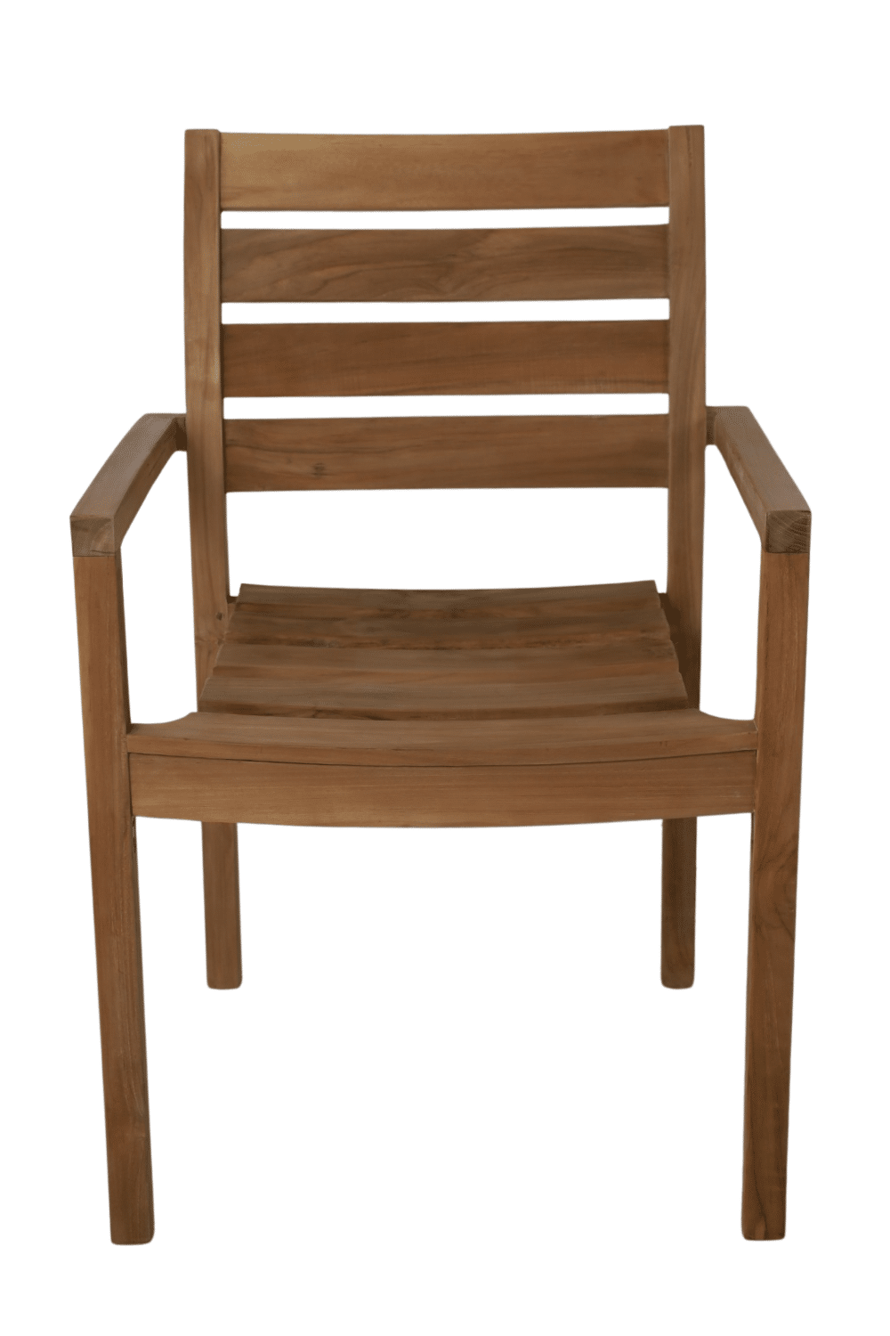 Teakhouten tuin stoel met armleuning