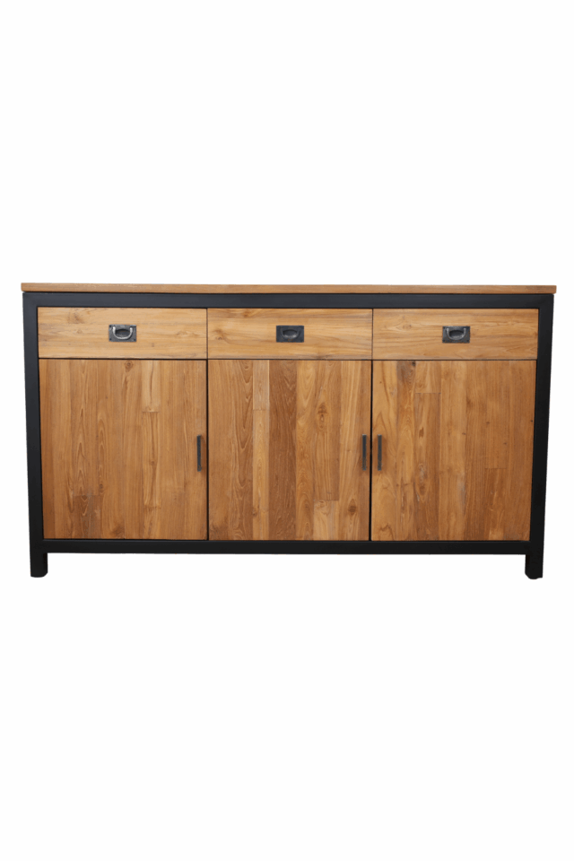 Teakhouten dressoir Sd solid 150x45x85 cm