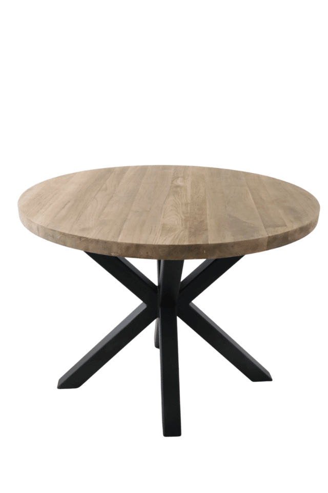 Teak houten ronde bar tafel 120 cm