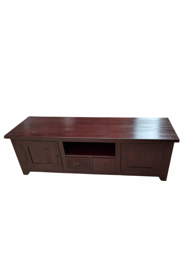 Koloniaal bruin tv meubel tvd 2 160x50x50 cm