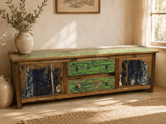 botenhouten-tv-meubel-180x45x60-groen